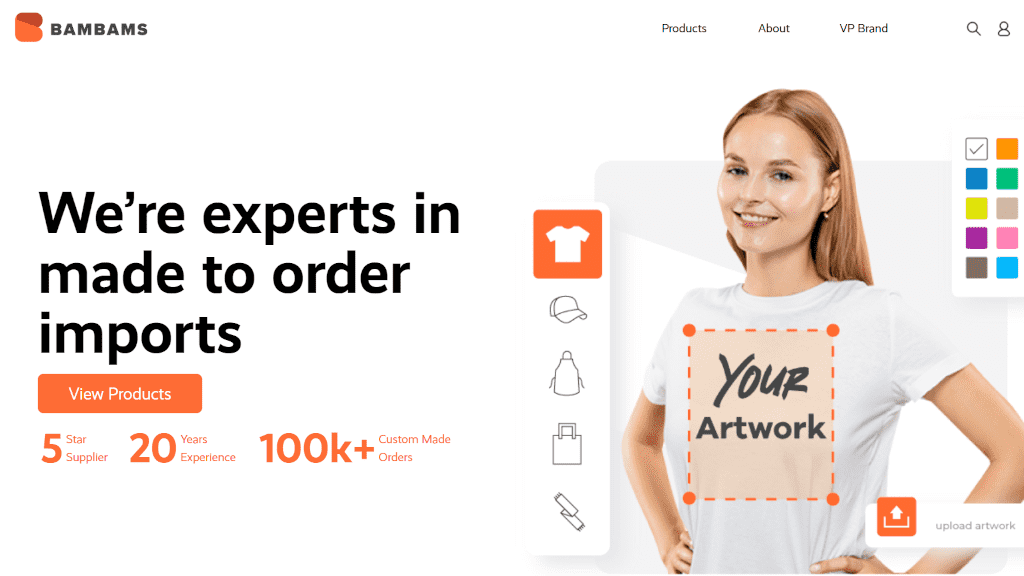 Bambams E-commerce Website